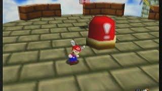 Super Mario 64 Walkthrough - Part 3 - Tower of the Wing Cap - Red Switch