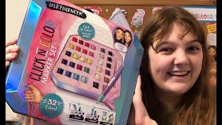 NEW inkFLUENCER We Wear Cute - Click N Color Marker Set - Walmart Exclusive - Unboxing & Review