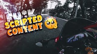 What's wrong with scripted content? Crazy Rider