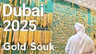 Dubai 2025 [4K] Gold Souk, Naif Deira Walking Tour 