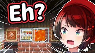 Subaru Enters Koyo Lab, Sees Burning Shuba & Flees - New Holoserver Minecraft 【ENG Sub Hololive】