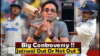 Yashasvi Jaiswal dismissal creates controversy. Ricky ponting and Simon Taufel agree with 3rd umpire