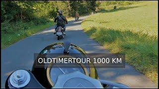 1000 KM mit MZ BK 350 NSU OSL 251 Simson AWO 425. Oldtimertour 6 Tage Fränkische Schweiz