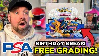 Pokemon XY Evolutions Break LiveFREE PSA Grading & GIVEAWAYS Pokemon Card Opening!