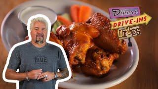 Guy Fieri Eats Fiery Apple Wings in Burlington, VT | Diners, Drive-Ins and Dives | Food Network