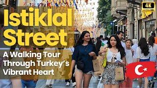 Istiklal Street 4K Walking Tour: A Must-Do for First-Time Visitors to Istanbul