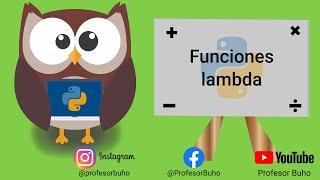 Funciones anónimas - 26 - Aprendiendo Python: Desde principiante a mago de código ️️