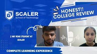 Meet Scaler School of Technology student | Complete studying experience and his journey to sst |