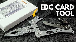 Finally a High-quality Credit Card EDC Multitool? | Nextool Silver Blade