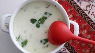 Tanav - 4 Ingredient Comfort Soup With Yogurt and Rice - Heghineh Cooking Show