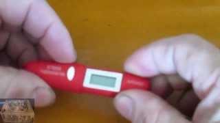 DT8220 Non-Contact Infrared IR Digital LCD Thermometer Mini Pen Type