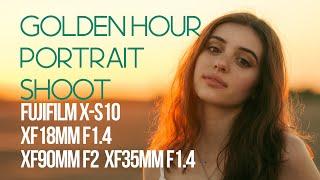 Golden Hour Portrait Shoot with the Fujifilm X-S10