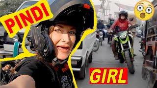 Riding a motorcycle in the worst traffic in the world!