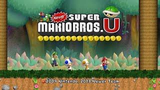 Newer Super Mario U 100% Complete Walkthrough