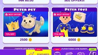 buying Peter Toys New pack  #pkxd  || Peter toys new packs In coins  || New peter toys pack pkxd