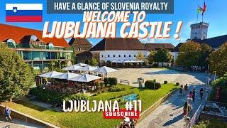 Enjoy The Slovenian Royalty At Ljubljana Castle. Best Views Of The City. Ljubljana Ep:11, Slovenia