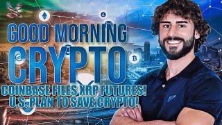  BREAKING: COINBASE FILES FOR $XRP FUTURES - LAUNCHING APRIL 21st!  U.S. PLAN TO SAVE CRYPTO!