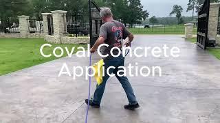 Coval Concrete Pump System Application