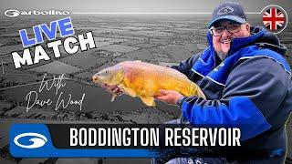 LIVE MATCH BODDINGTON RESERVOIR | TOP ROD CHAMPIONSHIP 2024 | DAVE WOOD | GARBOLINO