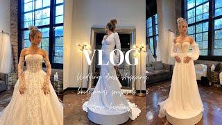 WEDDING DRESS SHOPPING, BRIDESMAIDS PROPOSALS, & HOUSE HUNTING vlog!! // SARAH WOLAK