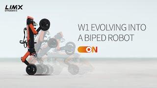 LimX Dynamics W1 Evolves into a Biped Robot