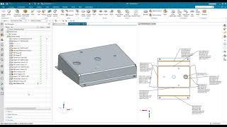 Siemens NX Sheet Metal: Fan Bracket