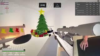 13 Minutes Of VidiVinci Raw Game Play With Hand Cam | Roblox No Scope Arcade
