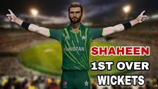 Shaheen Afridi 1st Over Wickets | Cricket 22 | Real Commentary | BroDow Gaming (BG)