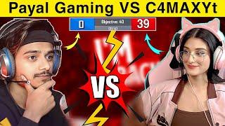 1VS1 Challenge Payal Gaming VS C4MAXYt in TDM |SAMSUNG,A3,A5,A6,A7,J2,J5,J7,S5,S7,S9,A10,A20