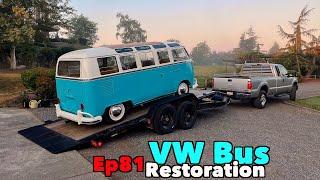 VW Bus Restoration - Episode 81 - Hawaii or Bust! | MicBergsma