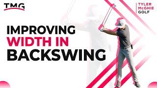 IMPROVING WIDTH IN BACKSWING