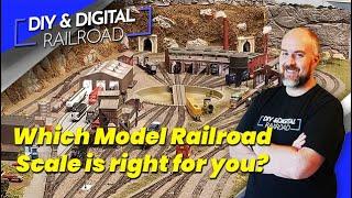 Choosing a Model Railroad Scale: Coffee and Trains Episode 8