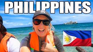 Tourist Island Hopping in The Philippines  crazy Boat to Bohol