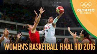 USA  Spain - Women's Basketball Gold Medal Match | Rio 2016 Replays