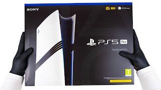 Unboxing The Sony PlayStation 5 PS5 PRO Console - ASMR