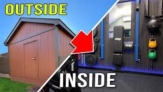 I Turned a Boring Shed into an EPIC Home Gym | PRx Performance