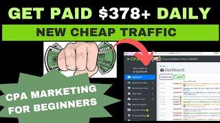 Earn $378 + / Day With This CPA Affiliate Marketing Method | Earn Digital Income From Home.