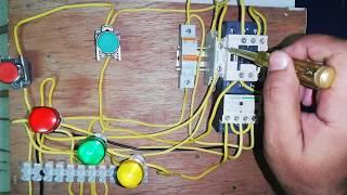 DOL Starter | DOL Starter Control wiring | DOL Starter connection | by Evergreen Electrical