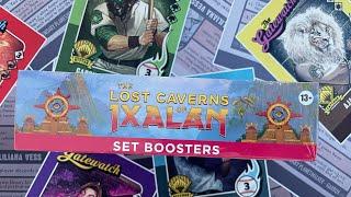 The Lost Caverns of Ixalan Set Box Opening - I Like the Layout of These Set Packs