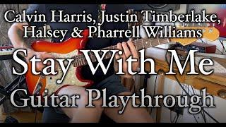 Calvin Harris - Stay With Me - Guitar Playthrough and Lesson with Tabs