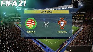 FIFA 21 - Hungary vs Portugal - UEFA EURO 2020 | Gameplay & Full match