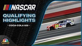 NASCAR Cup Series 2025: Coca-Cola 600 | QUALIFYING HIGHLIGHTS | Motorsports on NBC