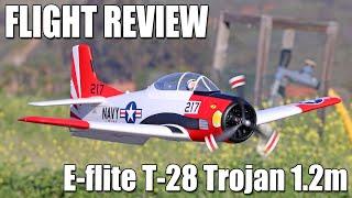 E-flite T-28 Trojan 1.2m Assembly & Flight Review | The RC Geek