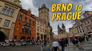 ⭐  BRNO to PRAGUE:  Two Great Czech Cities!