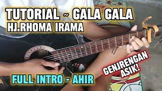 Tutorial Gala Gala Rhoma Irama & Tutorial Genjrengan Dangdut Junior Dompu Genjrengan Gitar Asik