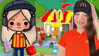 MCDONALD’S NO TOCA BOCA WORLD INAUGURANDO E CONSTRUINDO!!!  - Licy games