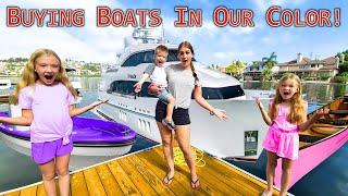 Buying Boats In Our Color!!!