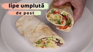 Lipie umplută - Vegan Tortilla Wrap