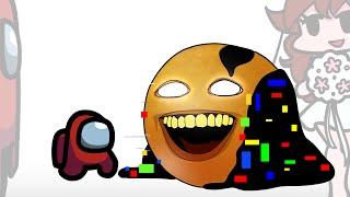 “SLICED” Corrupted Annoying Orange with Pibby Animation | Mini Crewmate no Kills | Among us