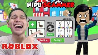 NGESCAM SCAMMER DI ADOPT ME!! HAHA RASAKAN (Roblox Indonesia Adopt Me)